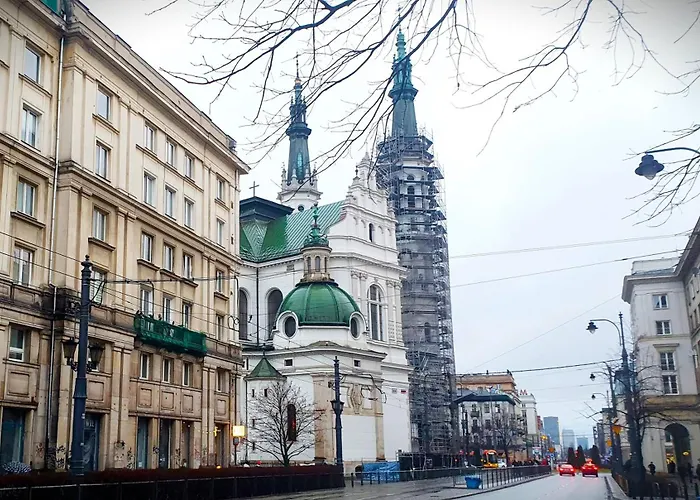 Center Near Public Swimming Pool Apartament Warszawa